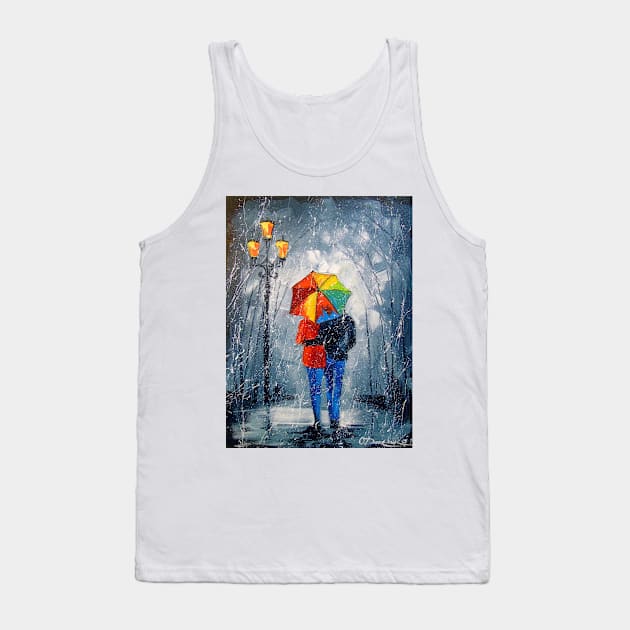 Bright walk in the Park Tank Top by OLHADARCHUKART